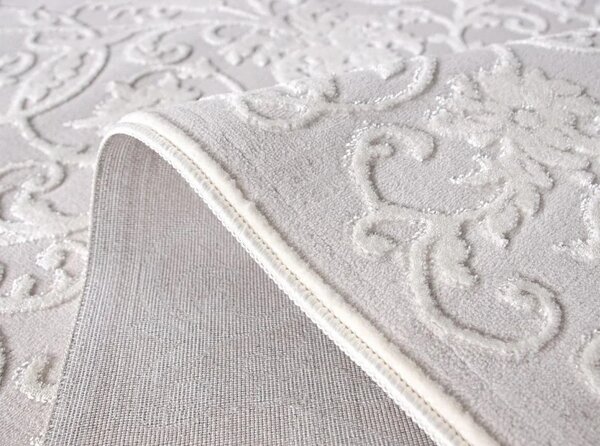 Traversa ITEA 42001-101, Inaltime Fir 10 mm, Latime 0.58m, Marime 95 x 200 cm, Ivory, Alb, Festonata / Surfilata / Tivita, Antialergica