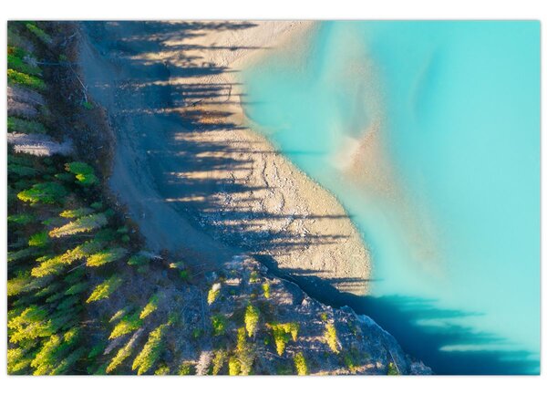 Tablou - Vedere la lac (90x60 cm)