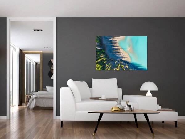 Tablou - Vedere la lac (90x60 cm)