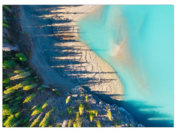 Tablou - Vedere la lac (70x50 cm)