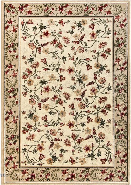 Covor Lotos 15075-100, Marime 120 x 200 cm, Bej, Inaltime Fir 8 mm, Antialergic, Polipropilena, Living, Dormitor, Sufragerie, Birou 120 x 200