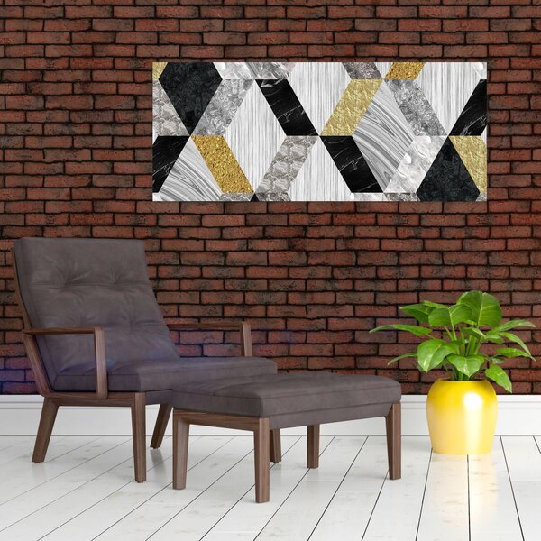 Tablou - Decor texturat (120x50 cm)