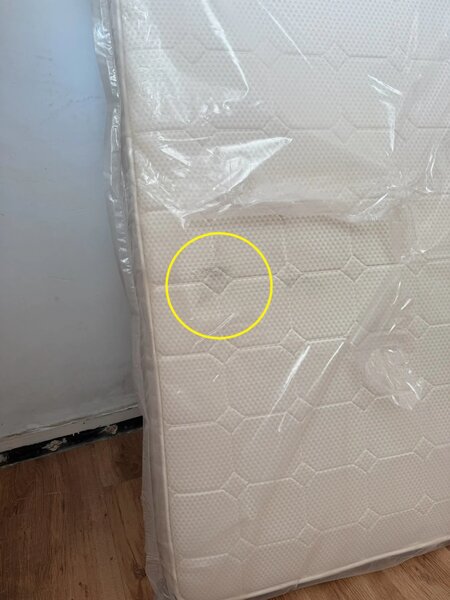 RESIGILAT - Saltea ortopedica DENVER Silver, 180x200x21 cm, 2 fete vara-iarna