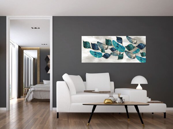 Tablou - Ilustrație pană (120x50 cm)