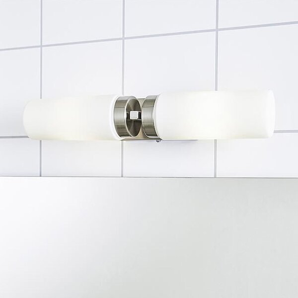 Markslöjd Stella lampă de perete 2x40 W alb-oţel 234841,4507