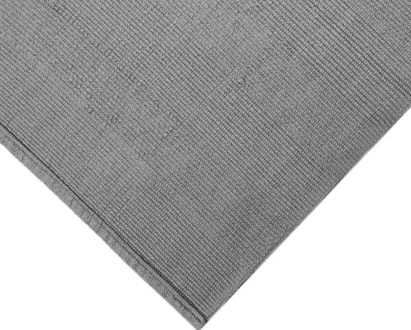 Covoraș de Baie Antiderapant Touch, Gri Cald, Mărime 50 80 cm, Bumbac, Lungime Fir 10 mm, Grosime Totală 13 mm 50 x 80