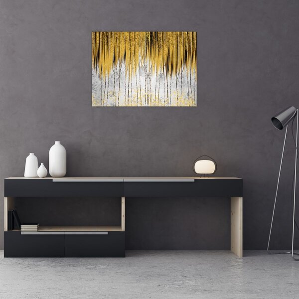 Tablou - Linii de aur (70x50 cm)