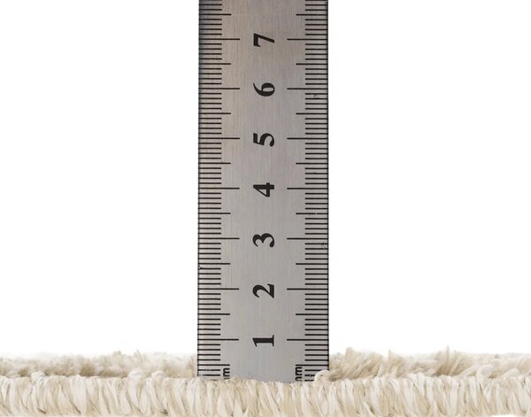 Set 2 Covorașe de Baie Antiderapante Joy, Ivory, Mărimi 57 100 cm și 57 50 cm, Poliester, Grosime Totală 7 mm 57 x 100