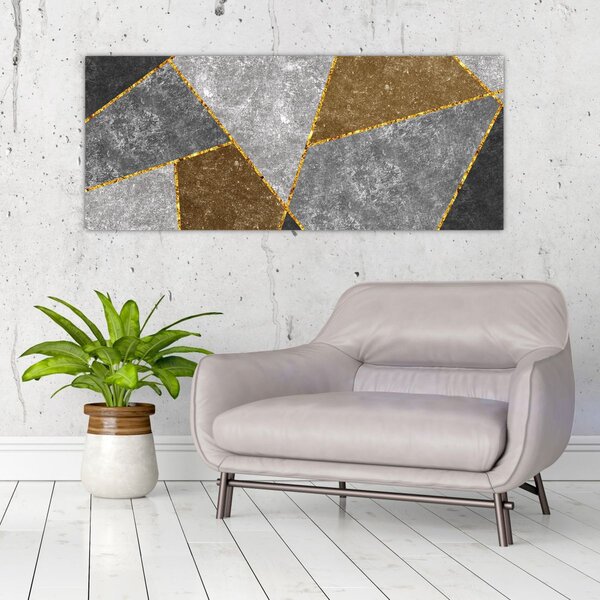 Tablou - Imitarea materialelor (120x50 cm)
