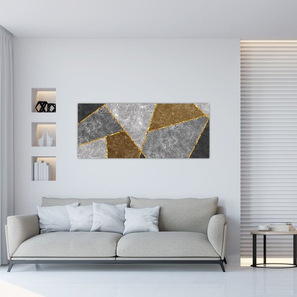 Tablou - Imitarea materialelor (120x50 cm)