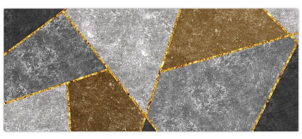 Tablou - Imitarea materialelor (120x50 cm)