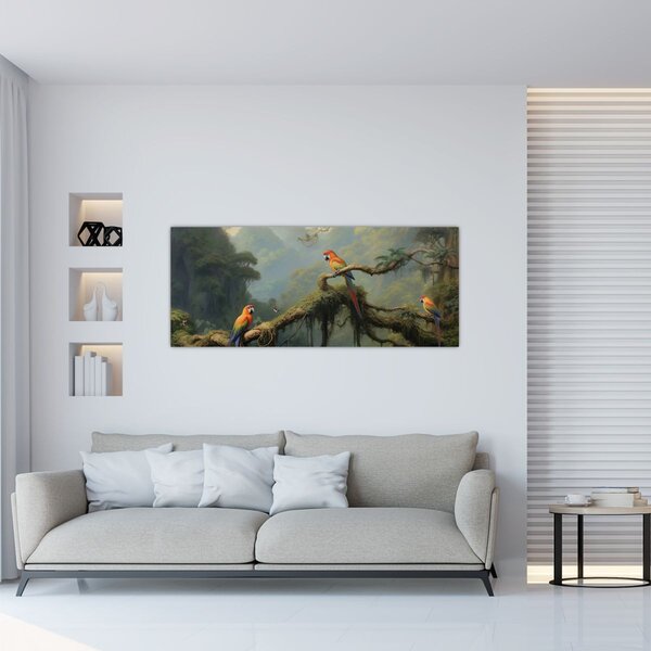 Tablou - Pădure tropicală (120x50 cm)