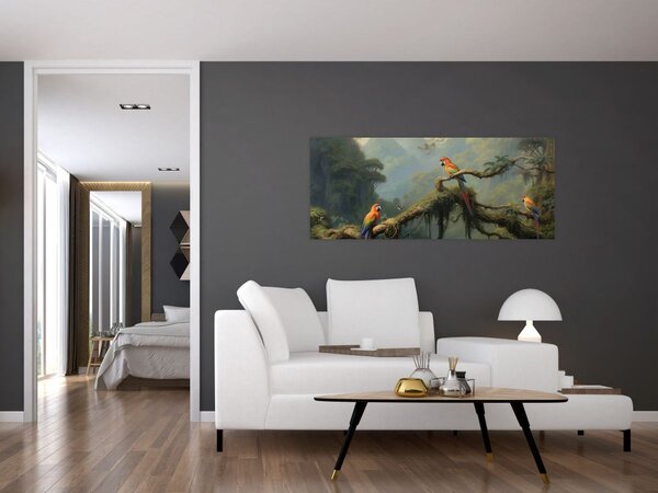 Tablou - Pădure tropicală (120x50 cm)