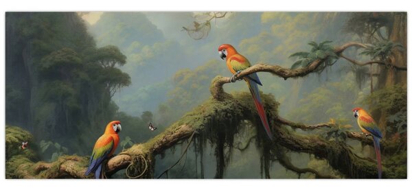 Tablou - Pădure tropicală (120x50 cm)