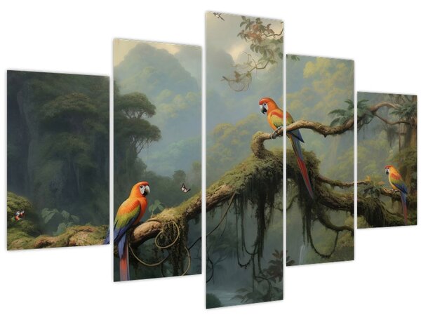 Tablou - Pădure tropicală (150x105 cm)