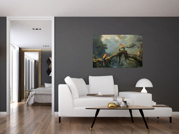 Tablou - Pădure tropicală (90x60 cm)