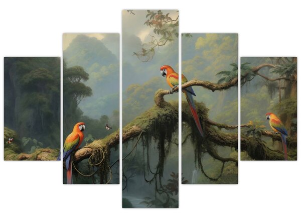 Tablou - Pădure tropicală (150x105 cm)
