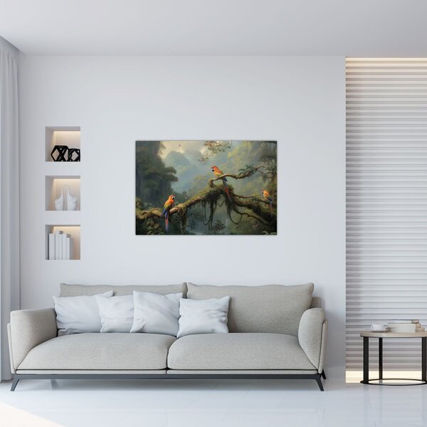 Tablou - Pădure tropicală (90x60 cm)