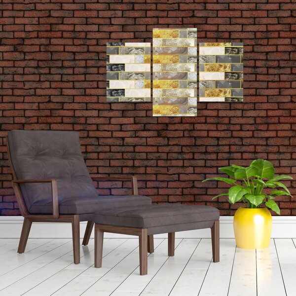 Tablou - Decor cu texturi (90x60 cm)