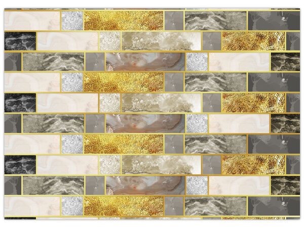 Tablou - Decor cu texturi (70x50 cm)
