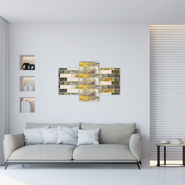 Tablou - Decor cu texturi (90x60 cm)