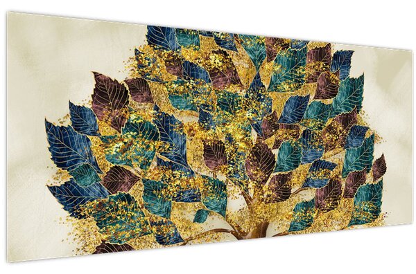 Tablou - Copac decorativ (120x50 cm)