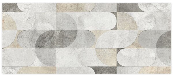 Tablou - Placi de faianță (120x50 cm)