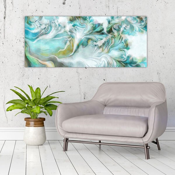 Tablou - Pictura modele abstracte de pictură (120x50 cm)