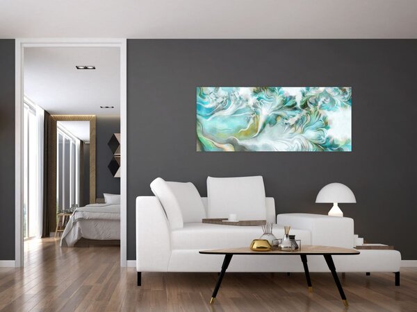 Tablou - Pictura modele abstracte de pictură (120x50 cm)