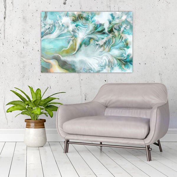 Tablou - Pictura modele abstracte de pictură (90x60 cm)