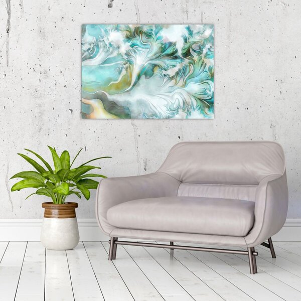 Tablou - Pictura modele abstracte de pictură (70x50 cm)