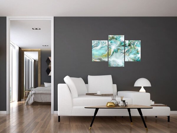 Tablou - Pictura modele abstracte de pictură (90x60 cm)