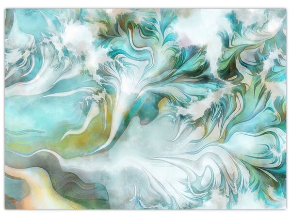 Tablou - Pictura modele abstracte de pictură (70x50 cm)