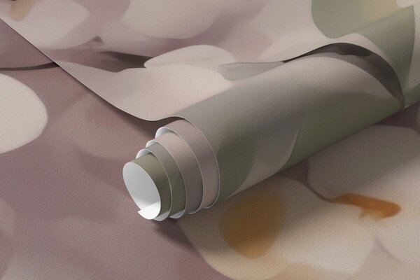 Tapet Ramuri abstracte cu flori, Imagini de fundal unice, w05872 : Uwalls.ro