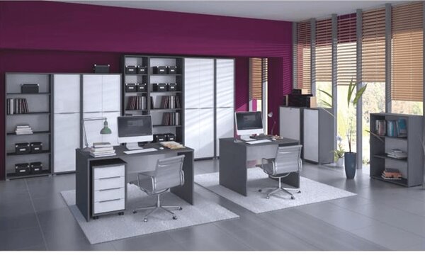 Z0ND0 Masă de scris Hamila NEW TYP 16 (grafit + alb). 1028777