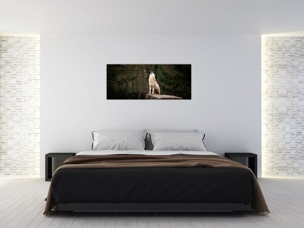 Tablou - Urletul lupului (120x50 cm)