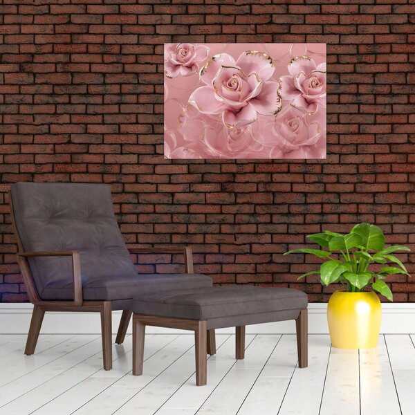 Tablou - Decor floral (70x50 cm)