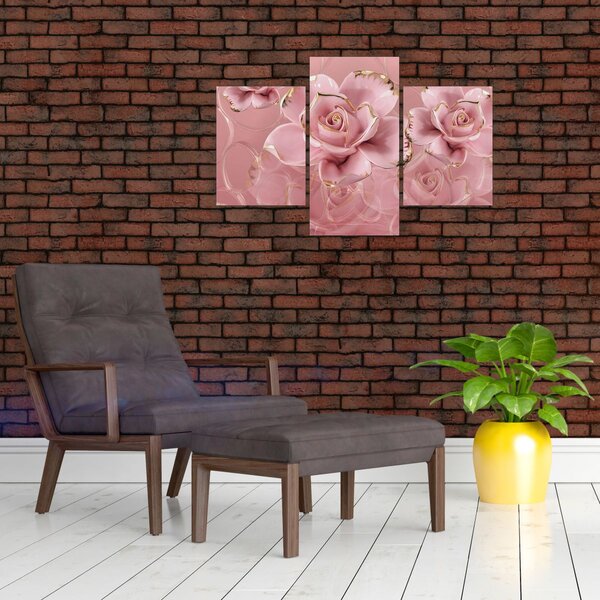 Tablou - Decor floral (90x60 cm)