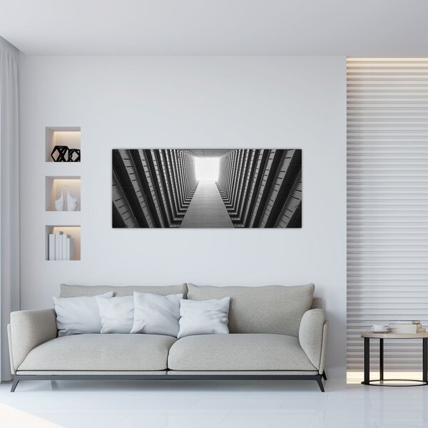 Tablou - Clădire înaltă (120x50 cm)