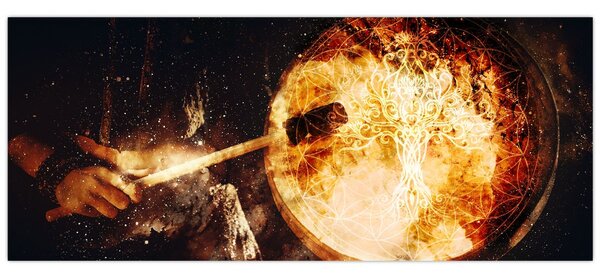 Tablou - Toba șamanică (120x50 cm)