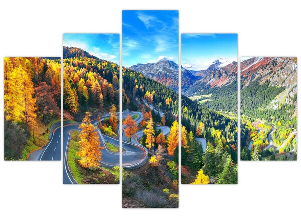 Tablou - Trecătoarea Malay Pass (150x105 cm)