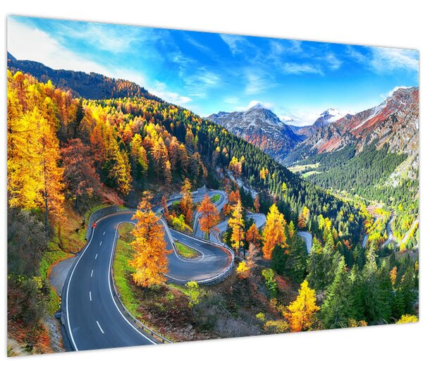 Tablou - Trecătoarea Malay Pass (90x60 cm)