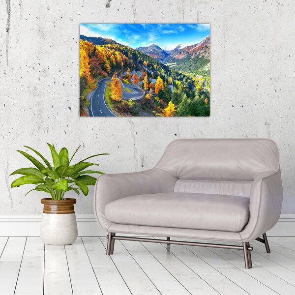 Tablou - Trecătoarea Malay Pass (70x50 cm)