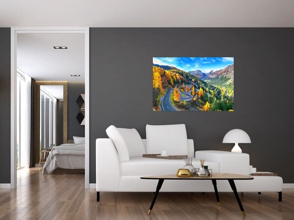 Tablou - Trecătoarea Malay Pass (90x60 cm)