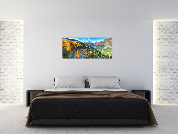 Tablou - Trecătoarea Malay Pass (120x50 cm)