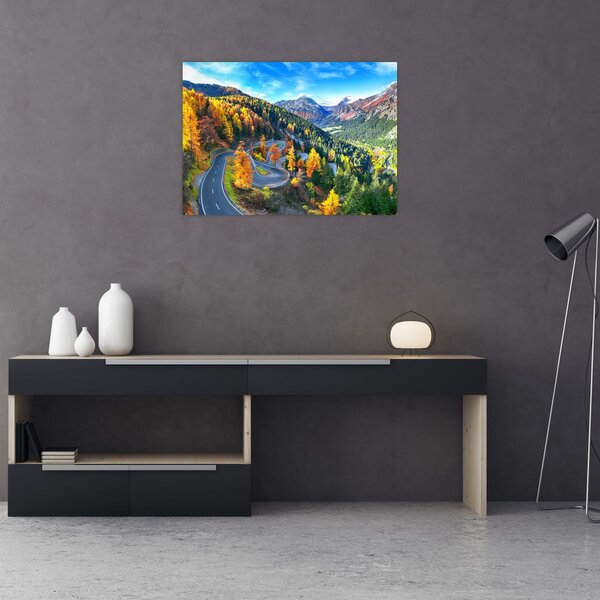 Tablou - Trecătoarea Malay Pass (70x50 cm)