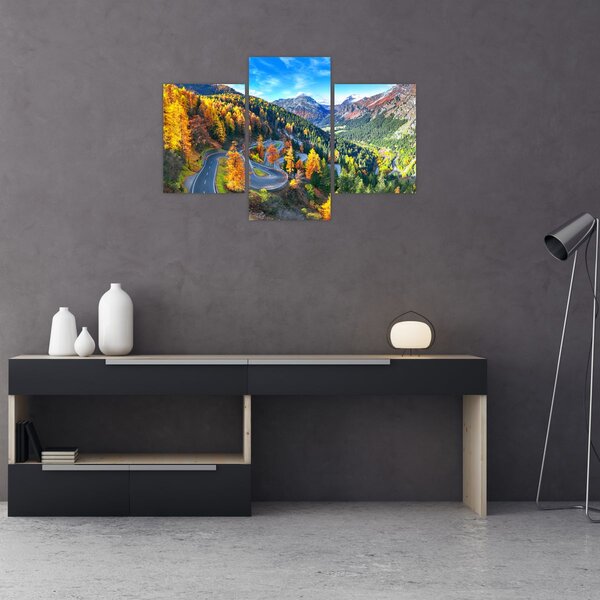 Tablou - Trecătoarea Malay Pass (90x60 cm)