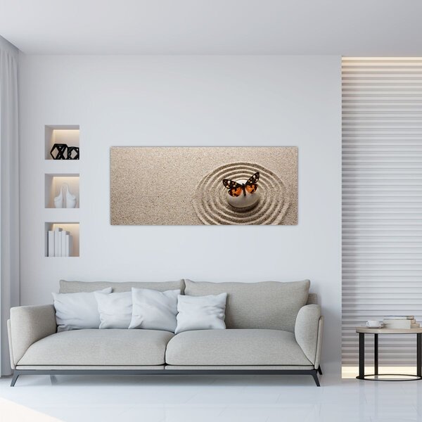 Tablou - Grădina Zen (120x50 cm)