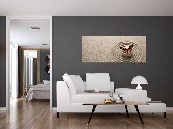 Tablou - Grădina Zen (120x50 cm)