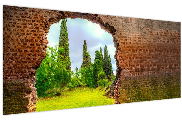 Tablou - Grădina Edenului (120x50 cm)